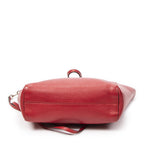 Gucci Swing Top Handle Red Gray Calfskin Leather — view 6