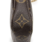 Louis Vuitton Mini Pochette Brown Monogram Canvas — view 8