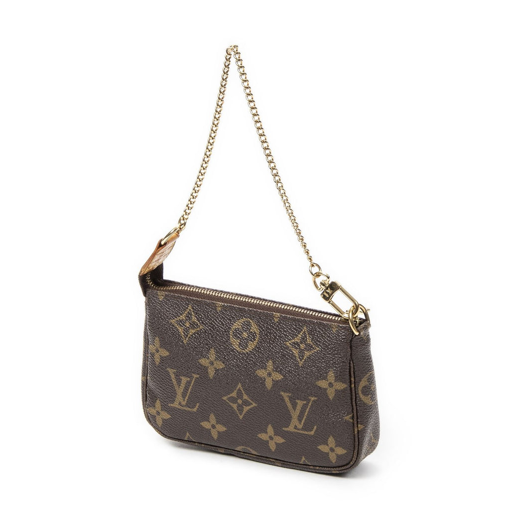 Louis Vuitton Mini Pochette Brown Monogram Canvas — view 2
