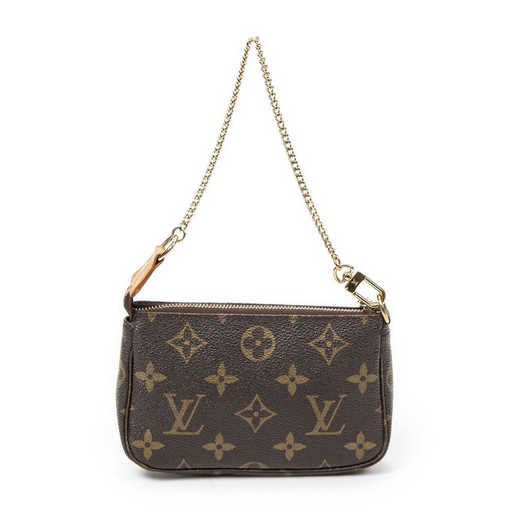 Louis Vuitton Mini Pochette Brown Monogram Canvas