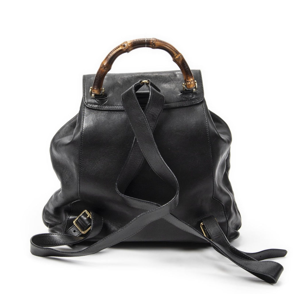 Gucci Rajibanbu Backpack Black Smooth Calfskin — view 5