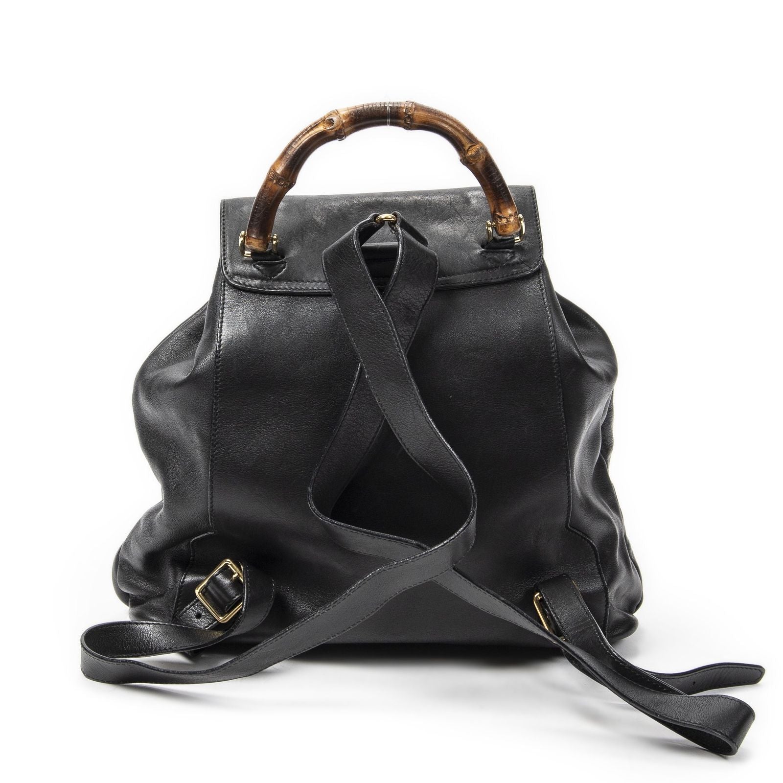 Gucci Rajibanbu Backpack Black Smooth Calfskin — view 5