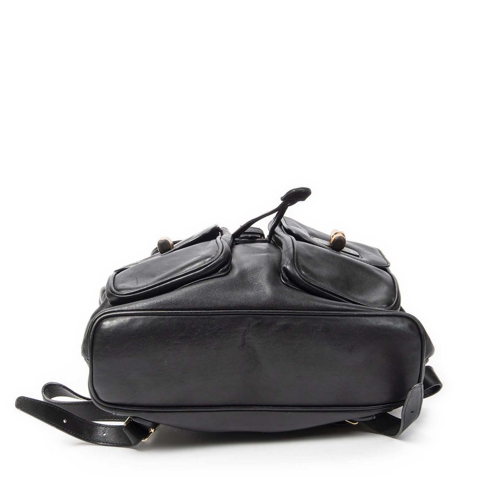 Gucci Rajibanbu Backpack Black Smooth Calfskin — view 6