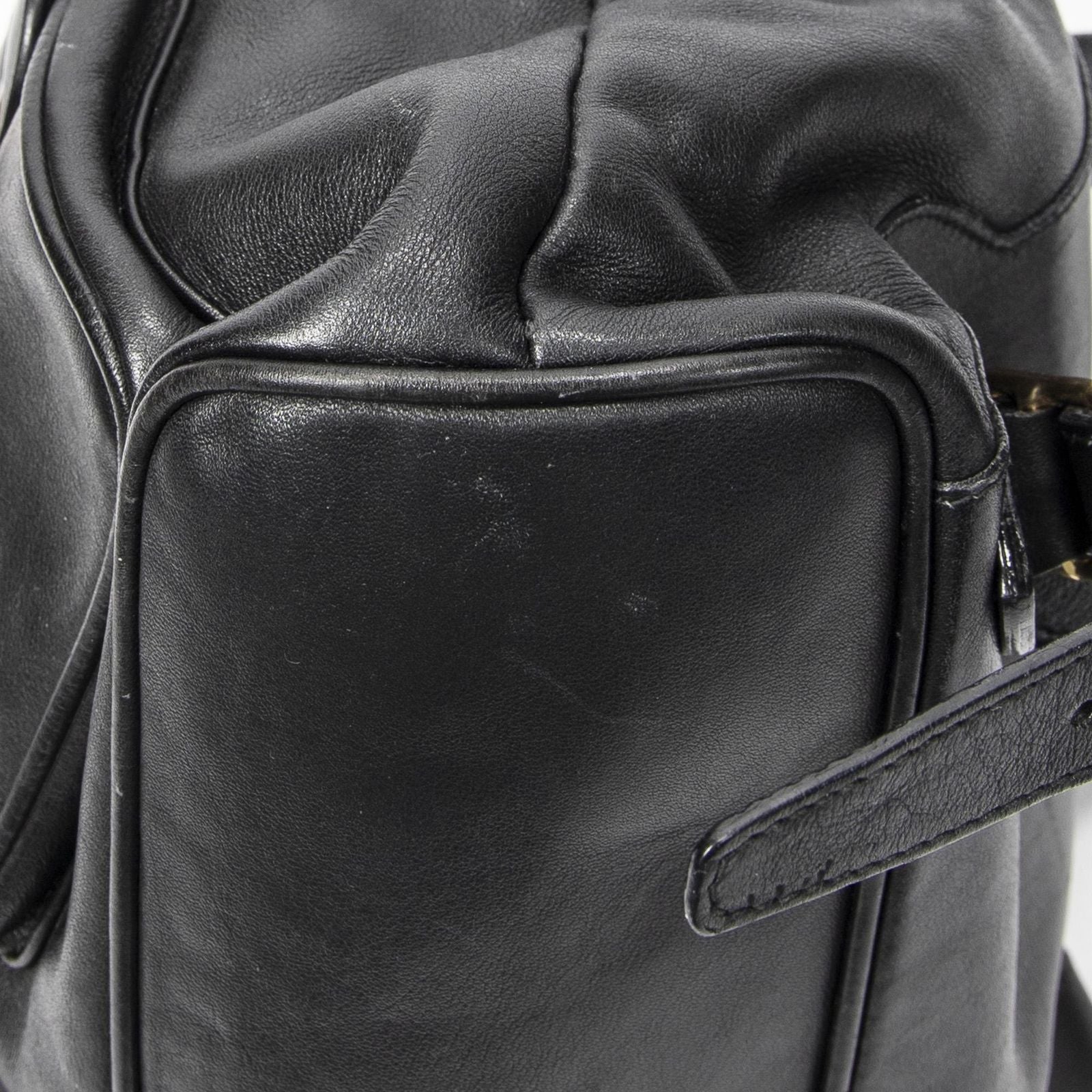 Gucci Rajibanbu Backpack Black Smooth Calfskin — view 8