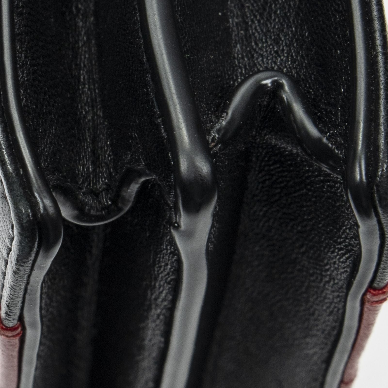 Saint Laurent Gaby Envelope Satchel Red Black Calfskin Leather — view 7