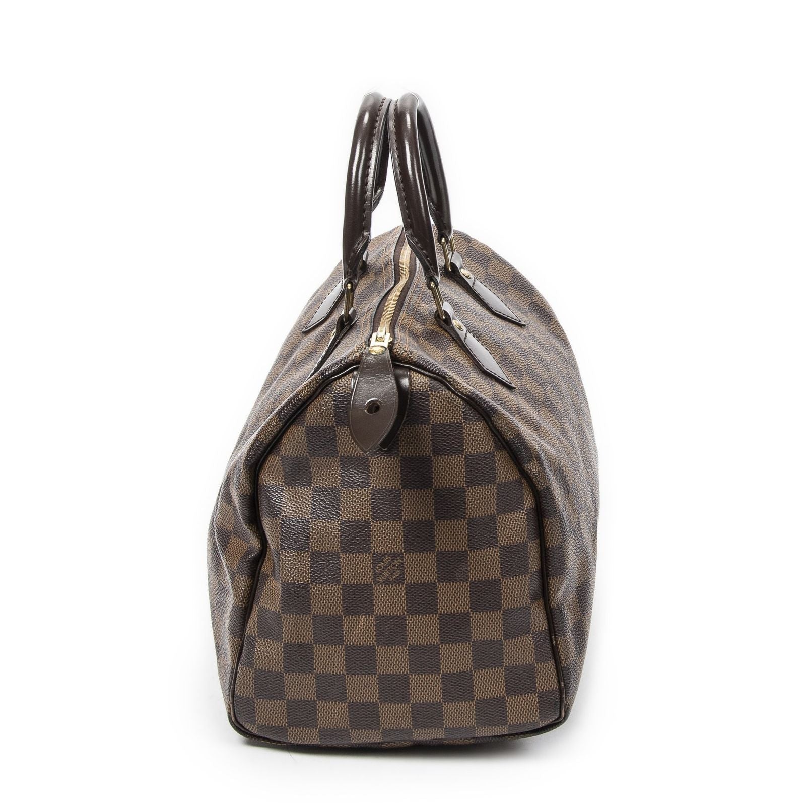 Louis Vuitton Speedy Brown Damier Ebene Handbag — view 3