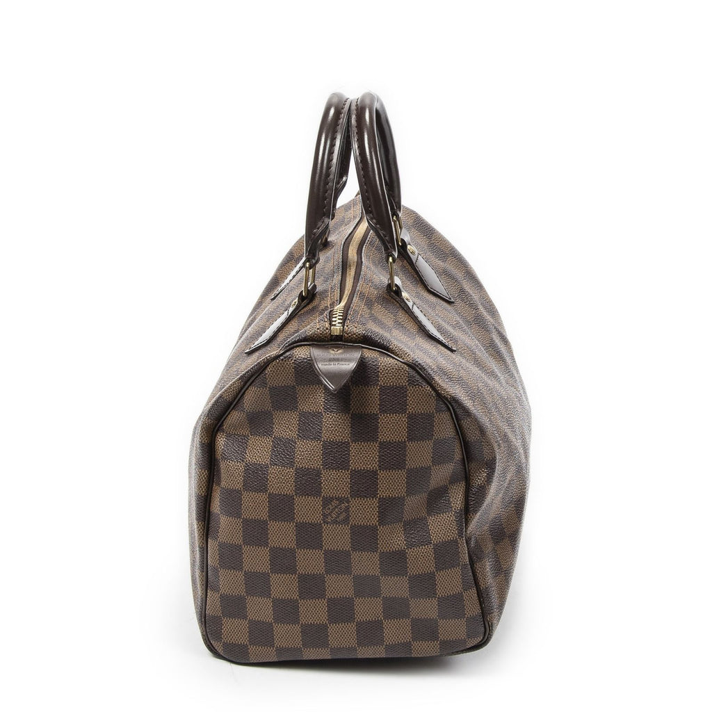 Louis Vuitton Speedy Brown Damier Ebene Handbag — view 4