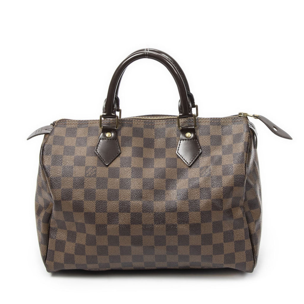 Louis Vuitton Speedy Brown Damier Ebene Handbag