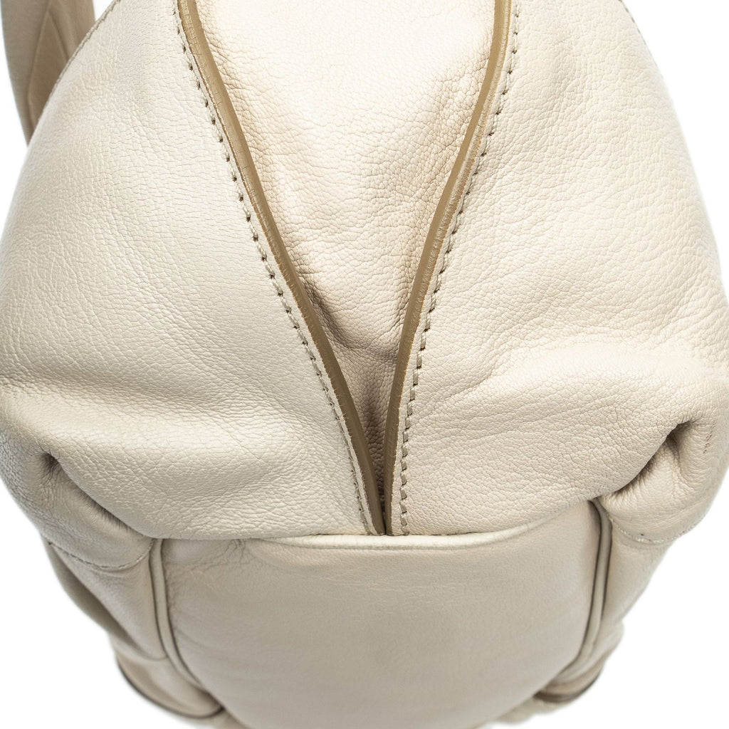 Celine Bittersweet Beige Calfskin Leather Messenger — view 8