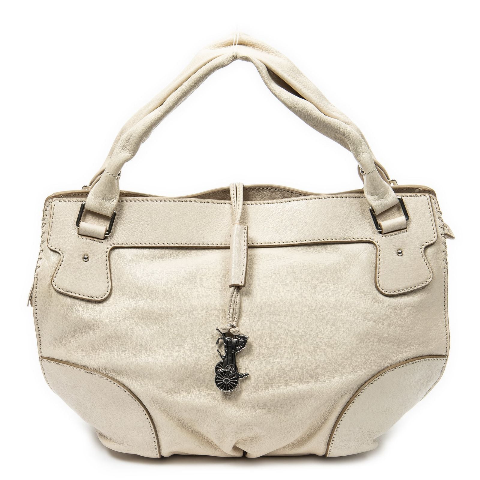 Celine Bittersweet Beige Calfskin Leather Messenger