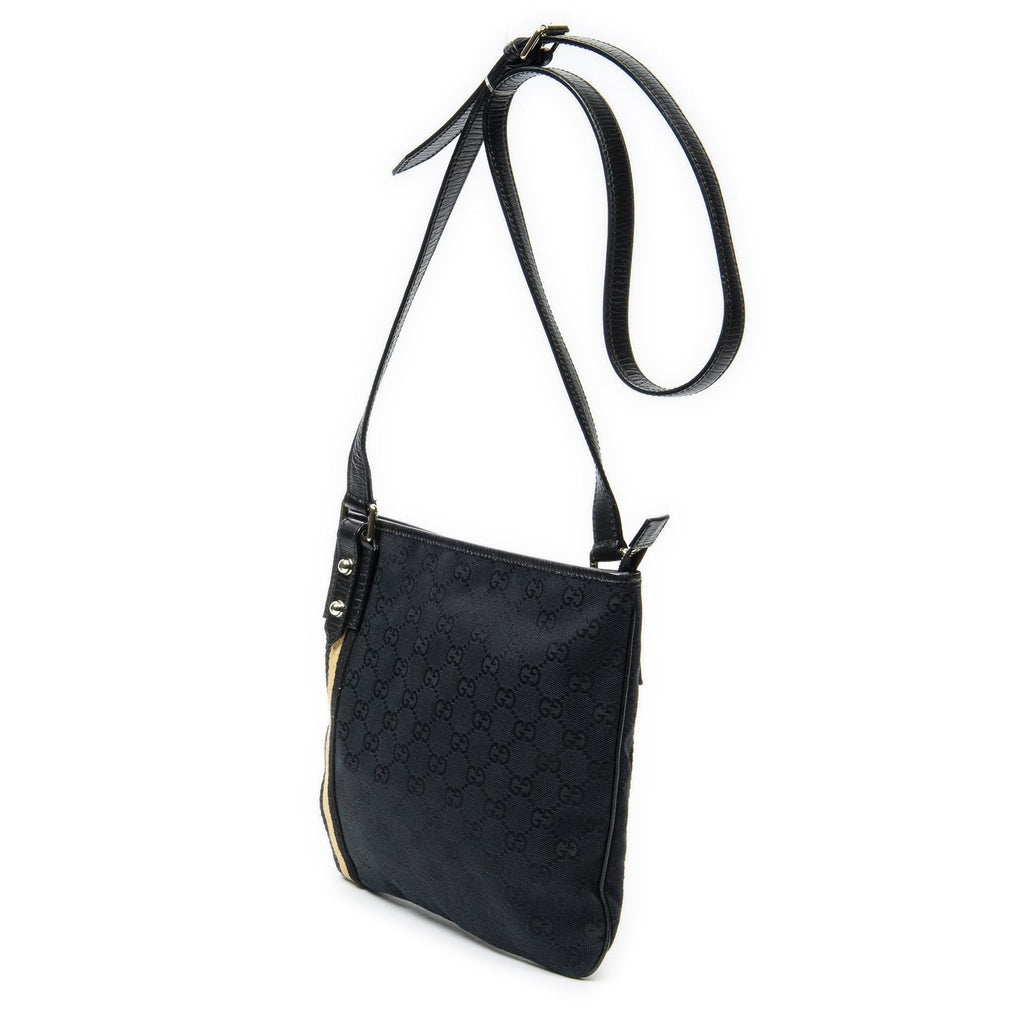 Gucci Web Jolique Crossbody Black GG Canvas — view 2