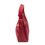 Prada Vintage Mini Zip Hobo Red Nylon Canvas — view 3