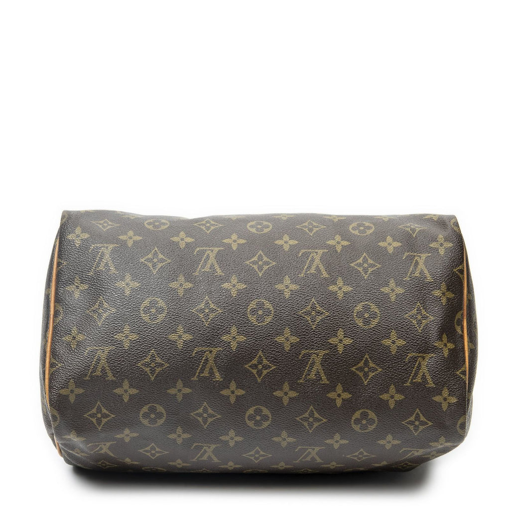Louis Vuitton Speedy Brown Monogram Canvas Handbag — view 6