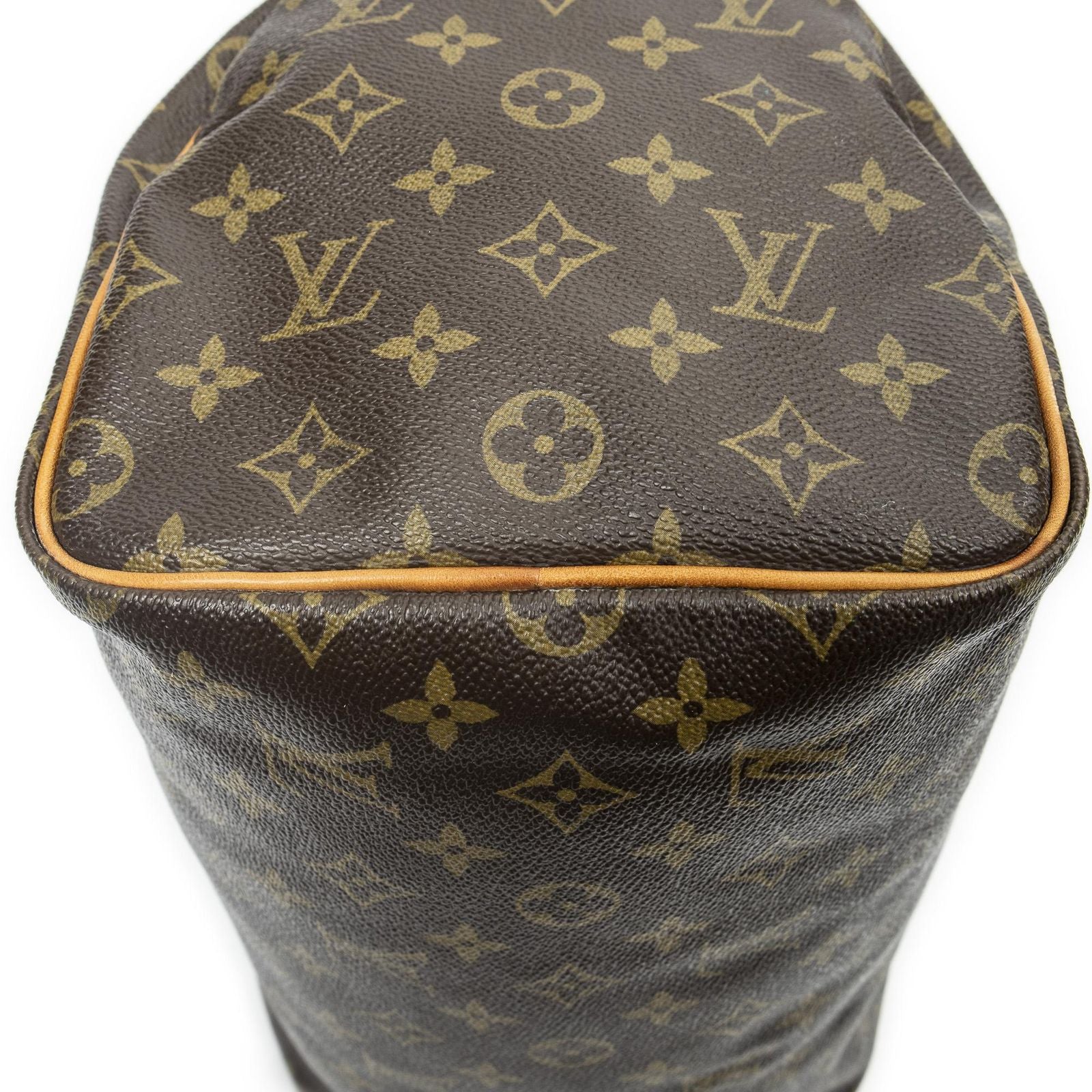 Louis Vuitton Speedy Brown Monogram Canvas Handbag — view 8