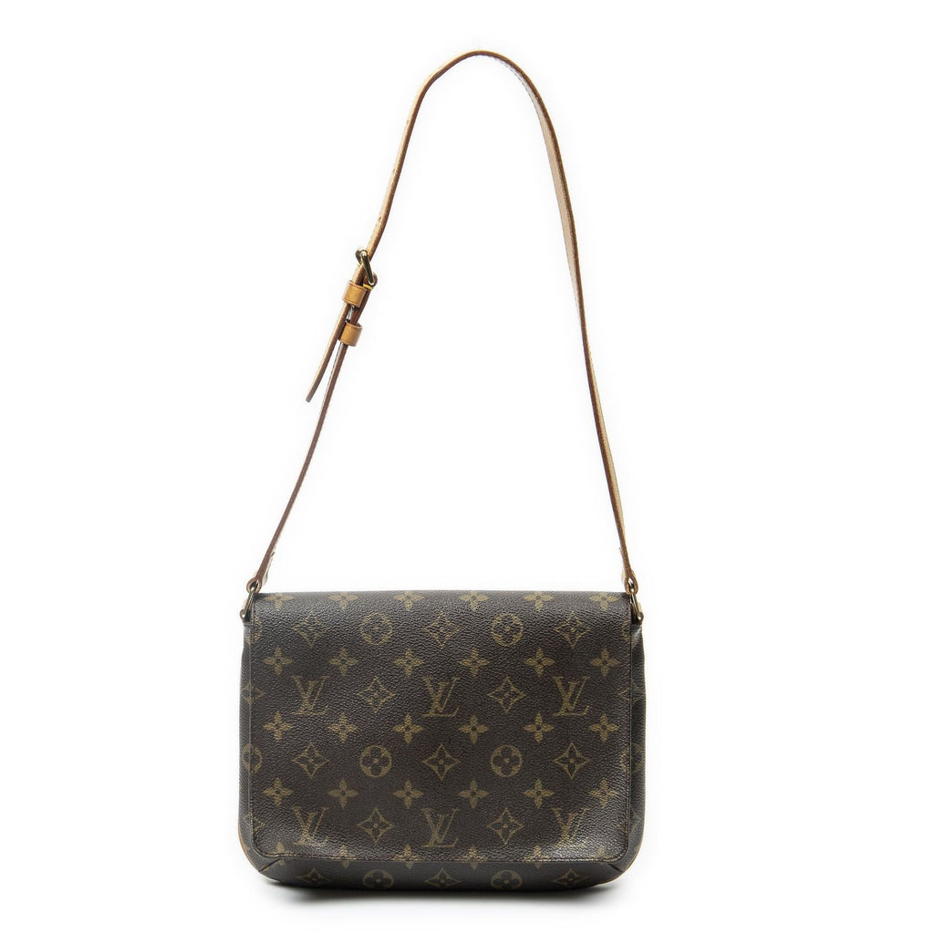 Louis Vuitton Musette Tango Brown Monogram Canvas Messenger