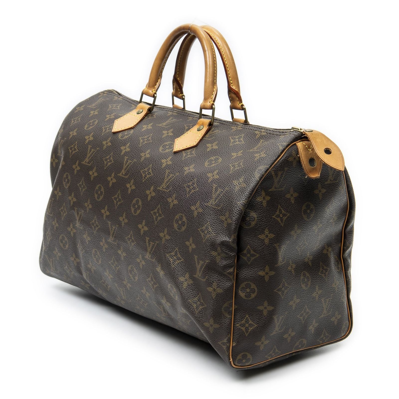 Louis Vuitton Speedy Brown Monogram Canvas Handbag — view 2