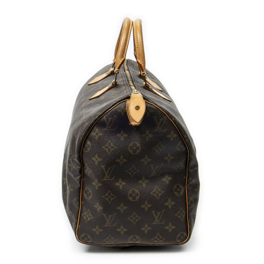 Louis Vuitton Speedy Brown Monogram Canvas Handbag — view 3