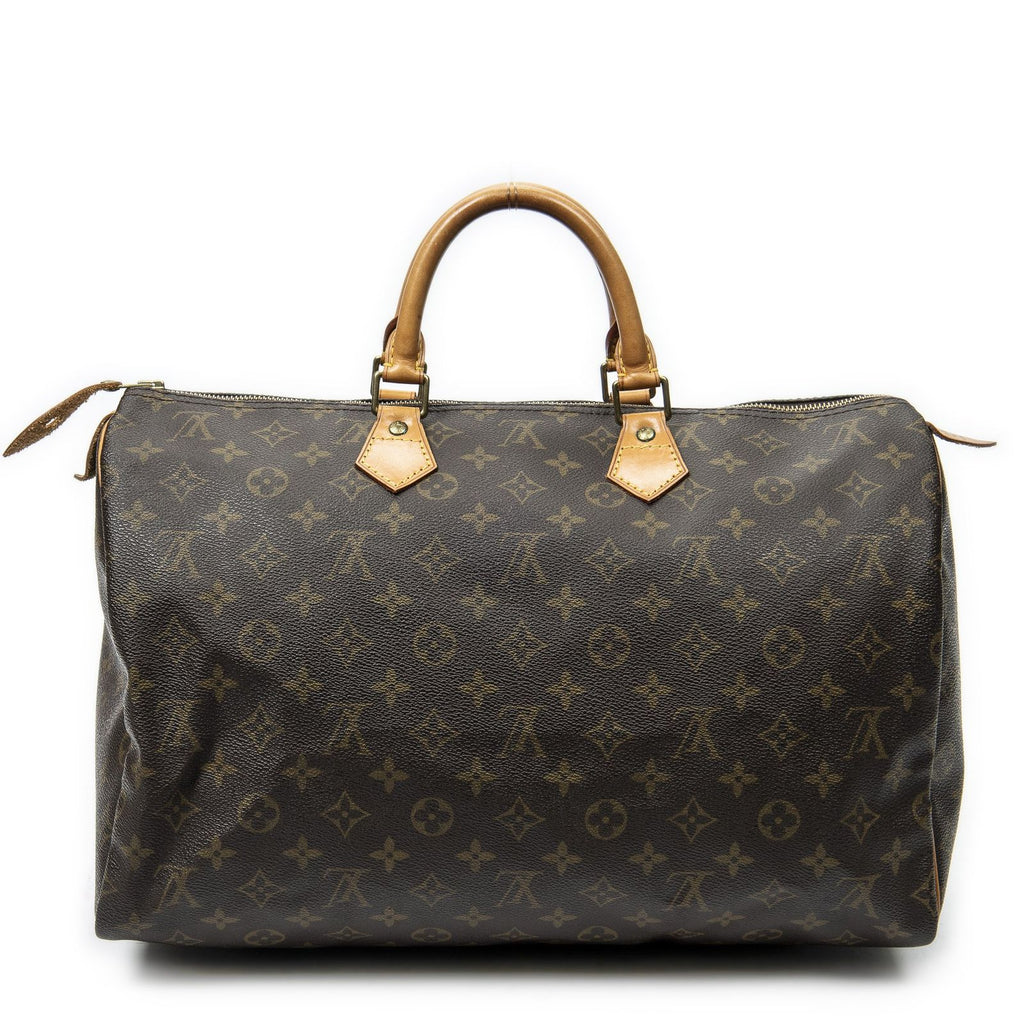 Louis Vuitton Speedy Brown Monogram Canvas Handbag — view 5