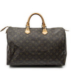 Louis Vuitton Speedy Brown Monogram Canvas Handbag — view 5
