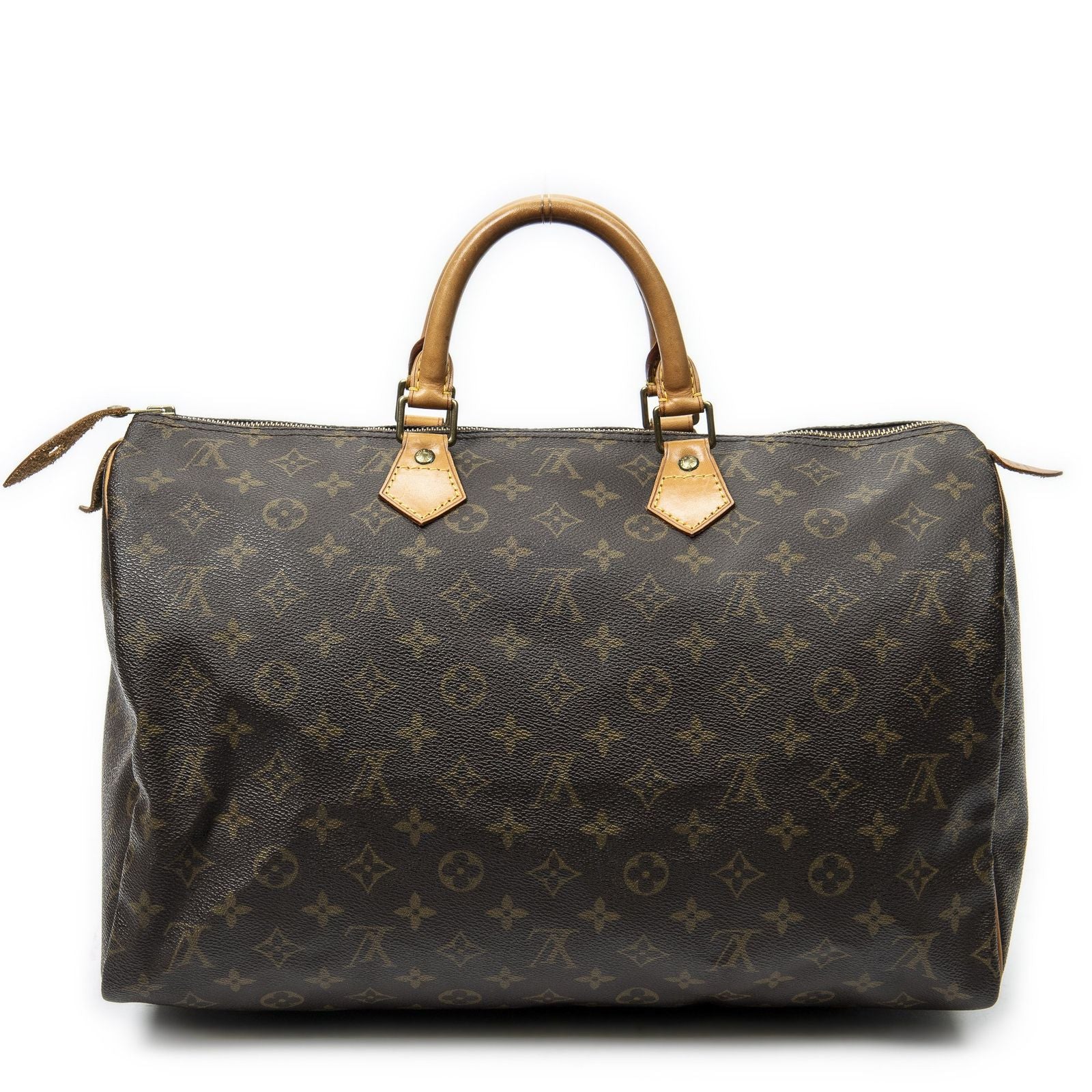 Louis Vuitton Speedy Brown Monogram Canvas Handbag — view 5
