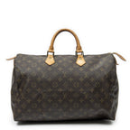 Louis Vuitton Speedy Brown Monogram Canvas Handbag