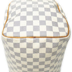 Louis Vuitton Speedy Ivory Damier Azur Handbag — view 7