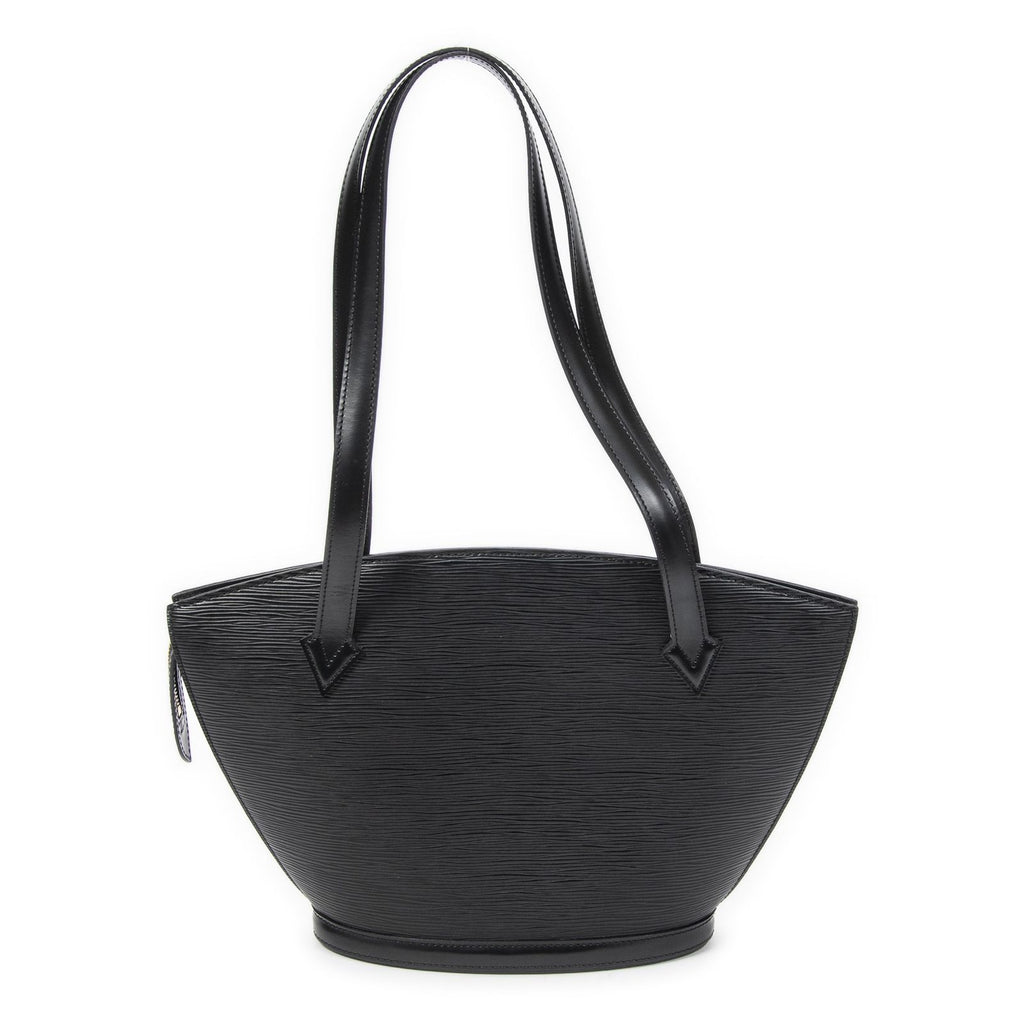 Louis Vuitton Saint Jacques Long Strap Black Epi Messenger — view 5