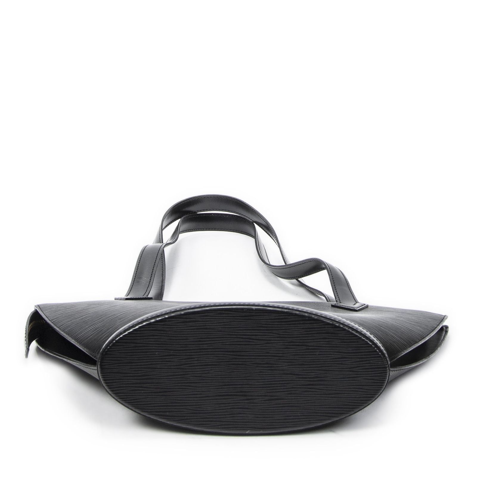 Louis Vuitton Saint Jacques Long Strap Black Epi Messenger — view 6