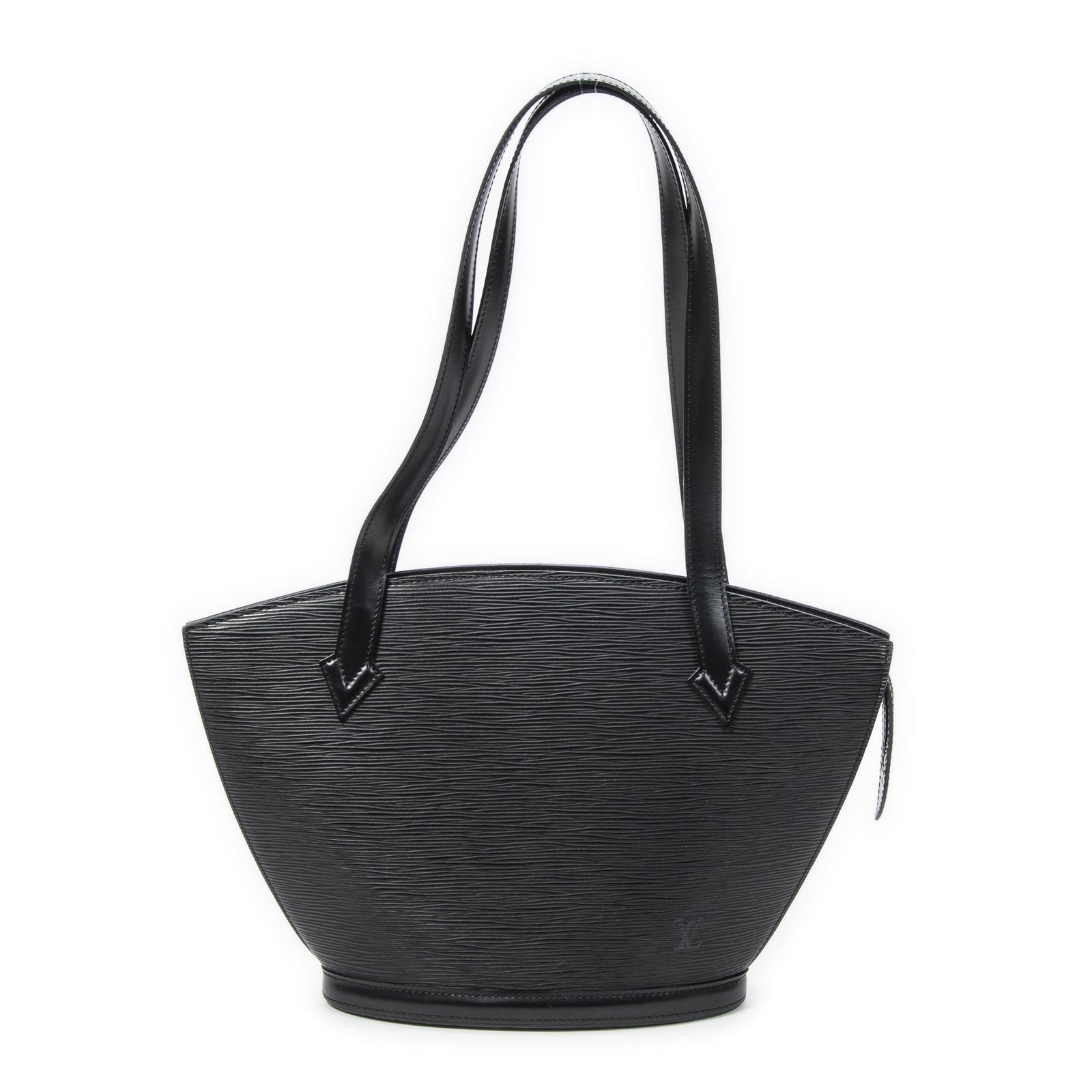 Louis Vuitton Saint Jacques Long Strap Black Epi Messenger