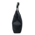 Gucci Pocket Shopping Tote Black GG Canvas — view 4