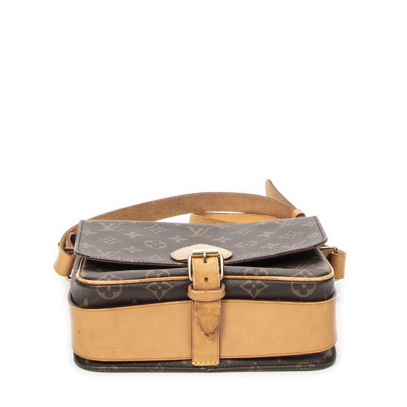 Louis Vuitton Cartouchiere Brown Monogram Canvas Messenger — view 6