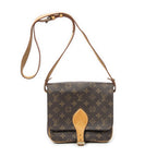 Louis Vuitton Cartouchiere Brown Monogram Canvas Messenger