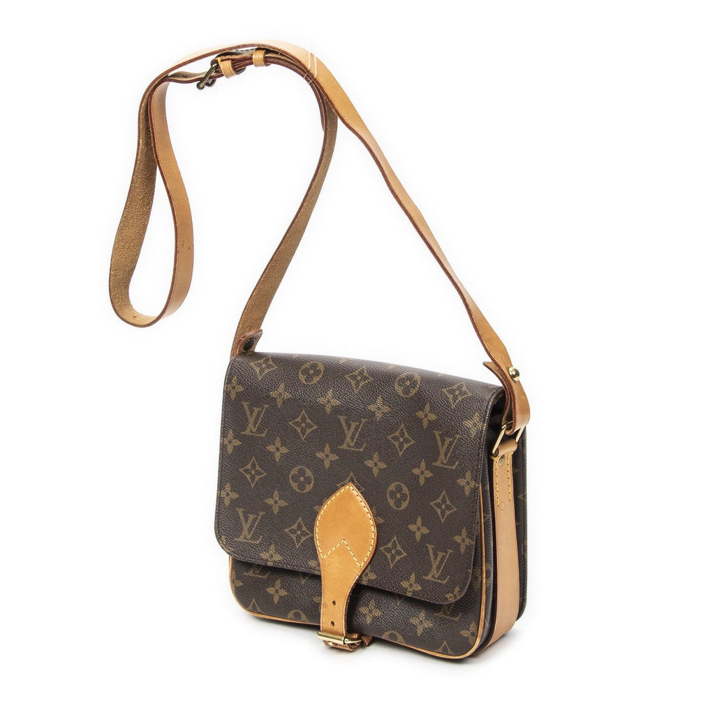 Louis Vuitton Cartouchiere Brown Monogram Canvas Messenger — view 2