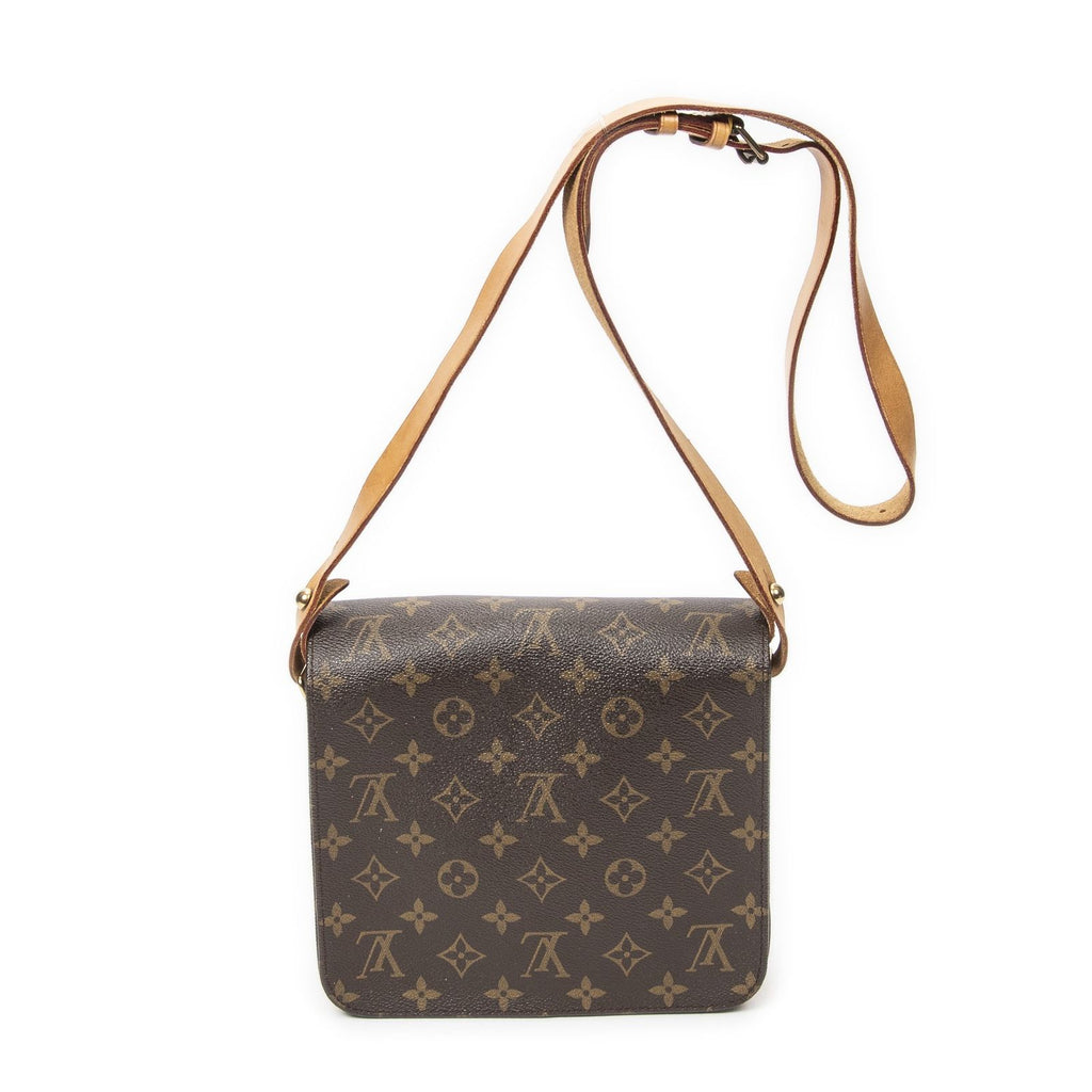 Louis Vuitton Cartouchiere Brown Monogram Canvas Messenger — view 5