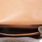 Louis Vuitton Cartouchiere Brown Monogram Canvas Messenger — view 9