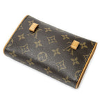 Louis Vuitton Pochette Florentine Brown Monogram Canvas Handbag — view 2