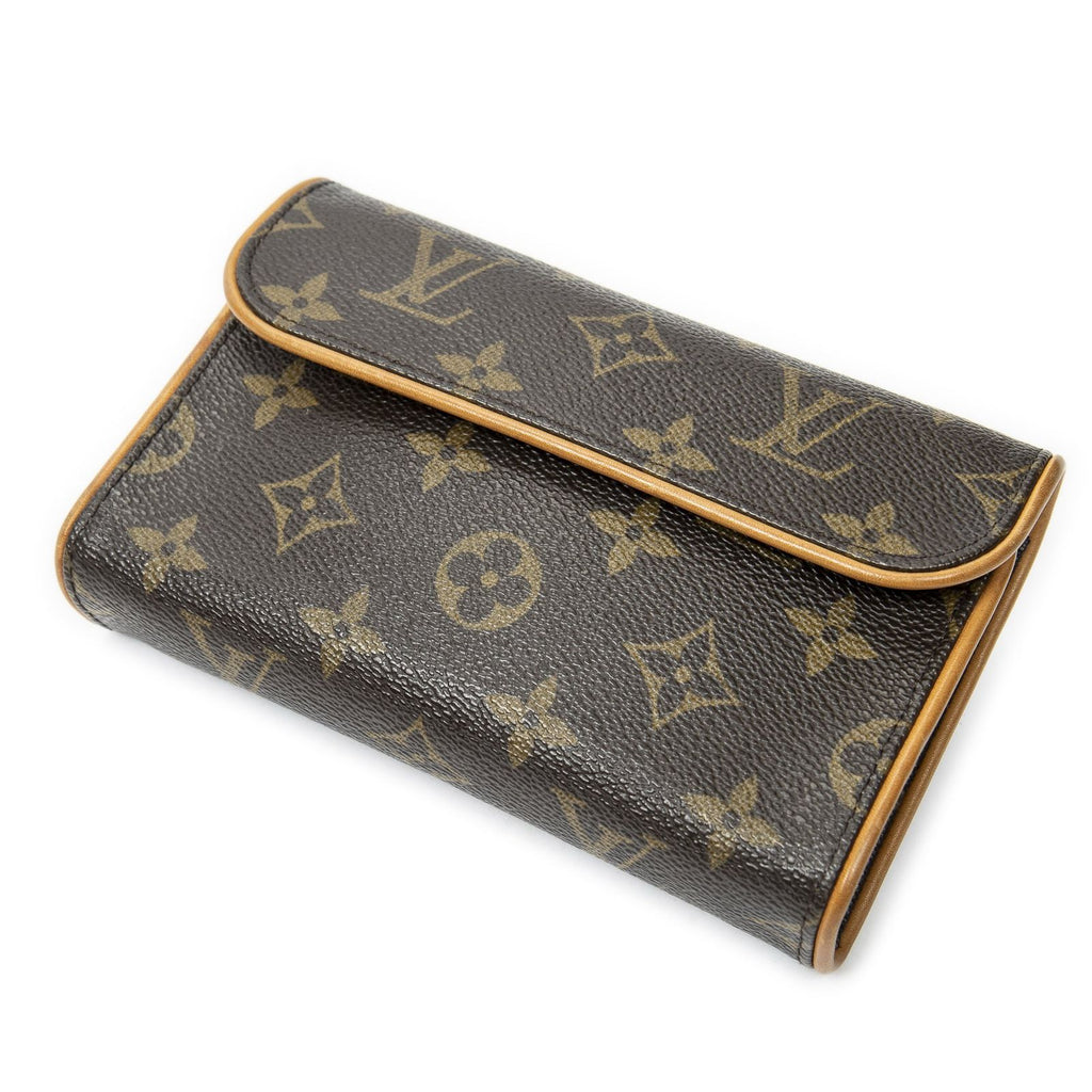 Louis Vuitton Pochette Florentine Brown Monogram Canvas Handbag — view 6