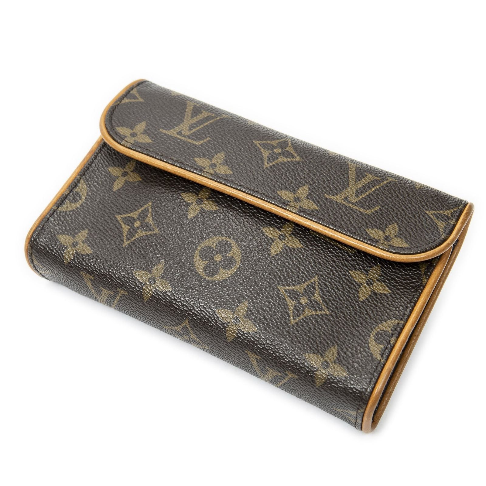 Louis Vuitton Pochette Florentine Brown Monogram Canvas Handbag — view 6