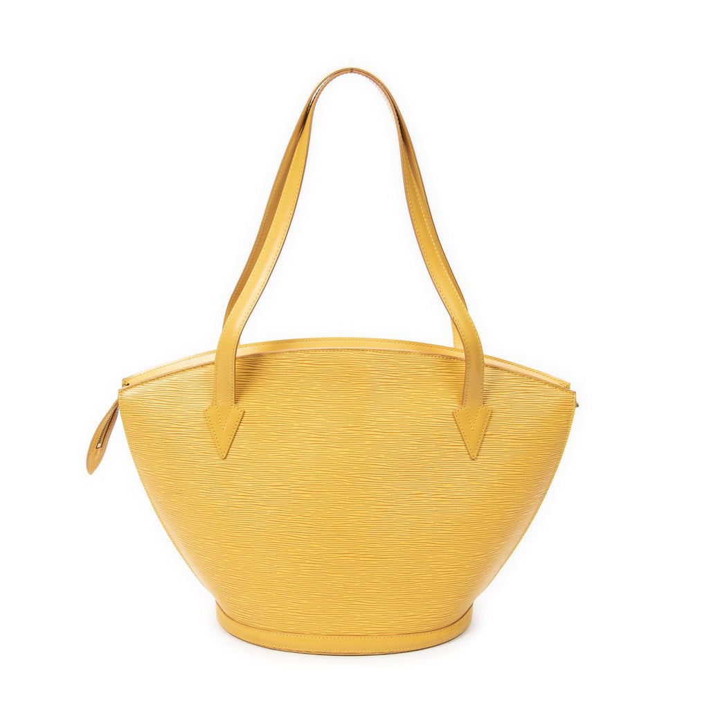 Louis Vuitton Saint Jacques Shopping Yellow Epi Messenger — view 5