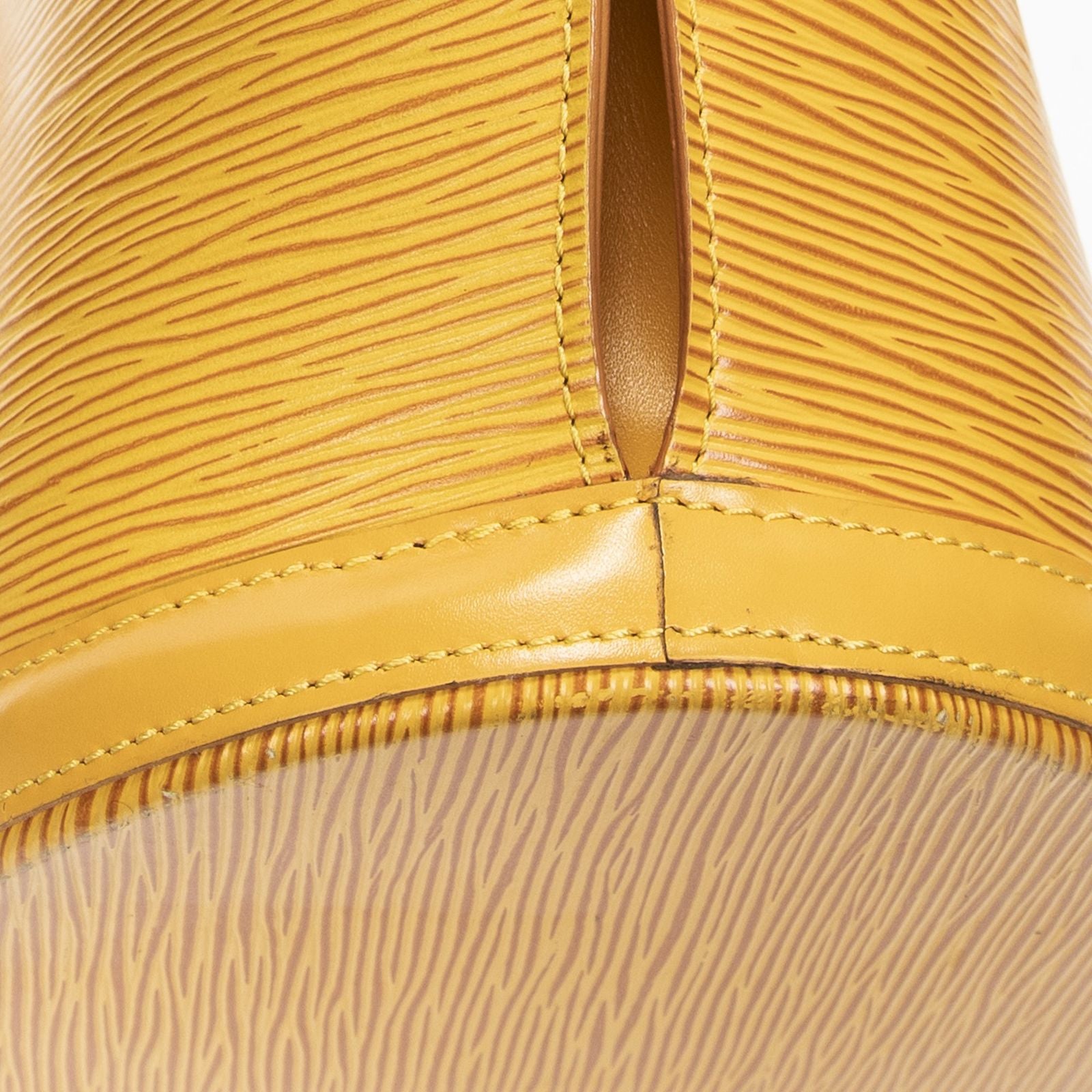 Louis Vuitton Saint Jacques Shopping Yellow Epi Messenger — view 8