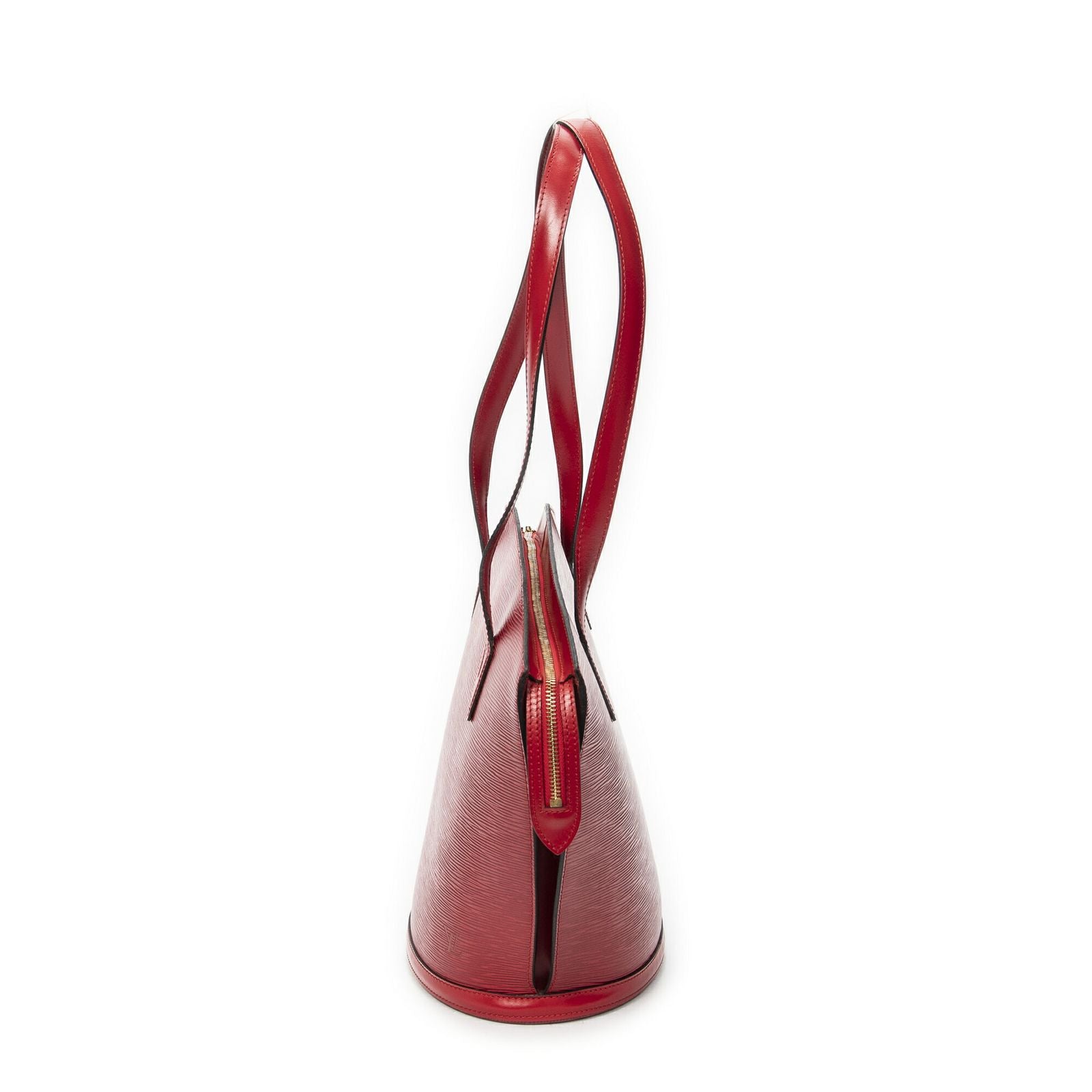 Louis Vuitton Saint Jacques Shopping Red Epi Messenger — view 3