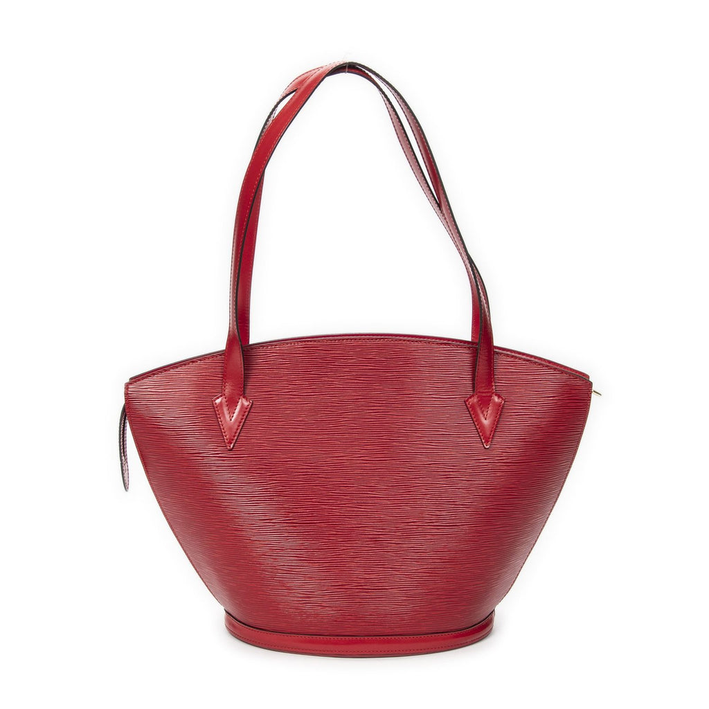 Louis Vuitton Saint Jacques Shopping Red Epi Messenger — view 5