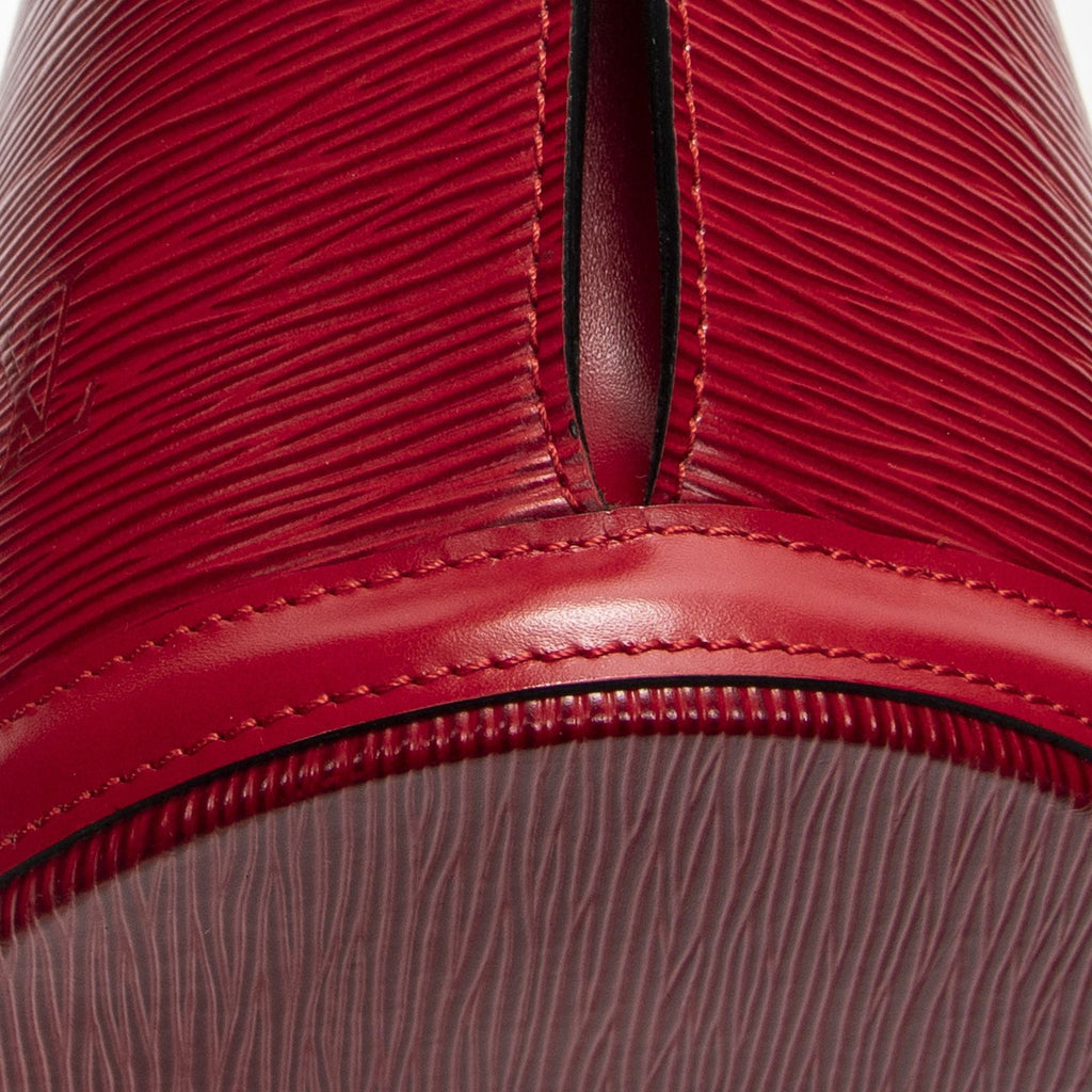 Louis Vuitton Saint Jacques Shopping Red Epi Messenger — view 7