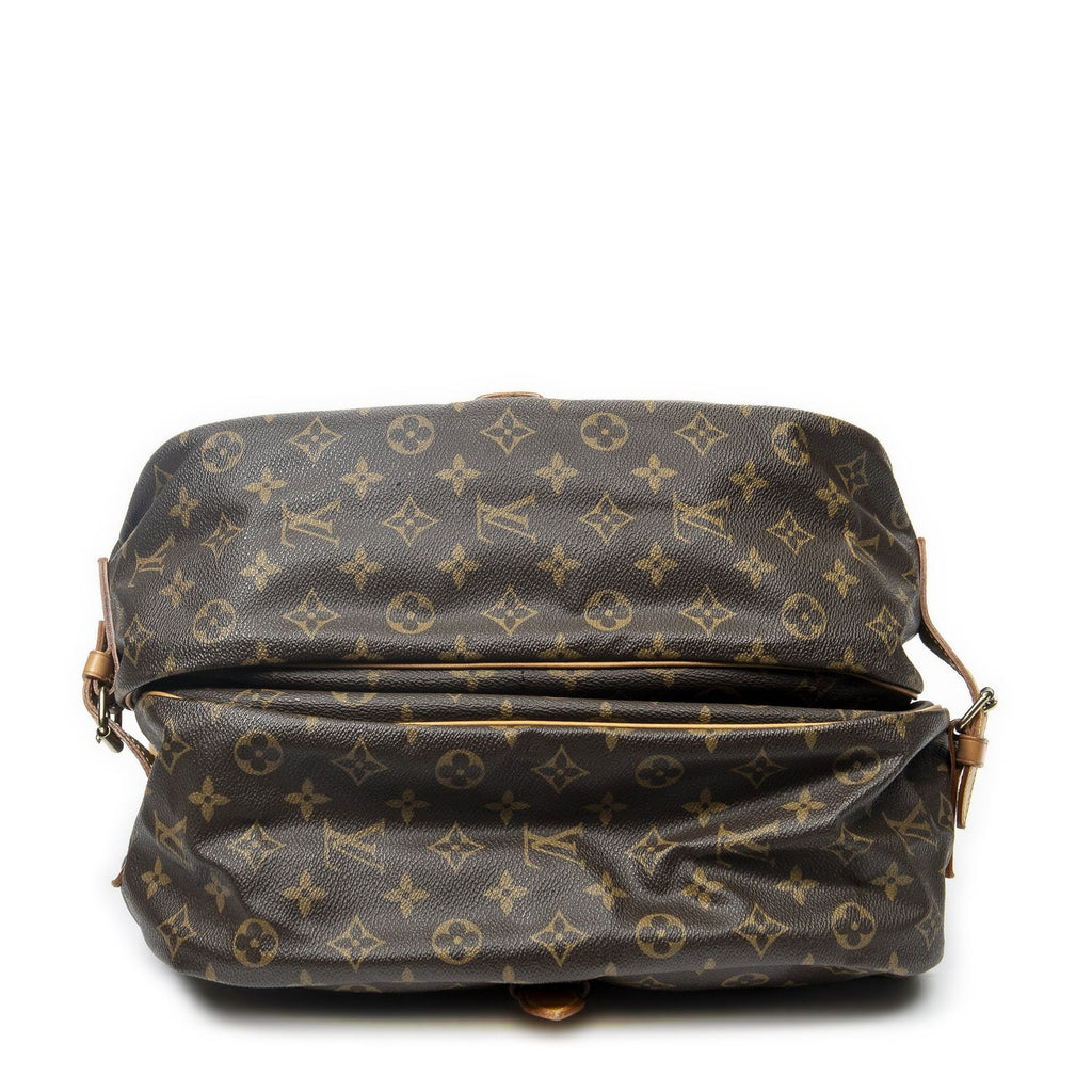 Louis Vuitton Saumur Brown Monogram Canvas — view 6