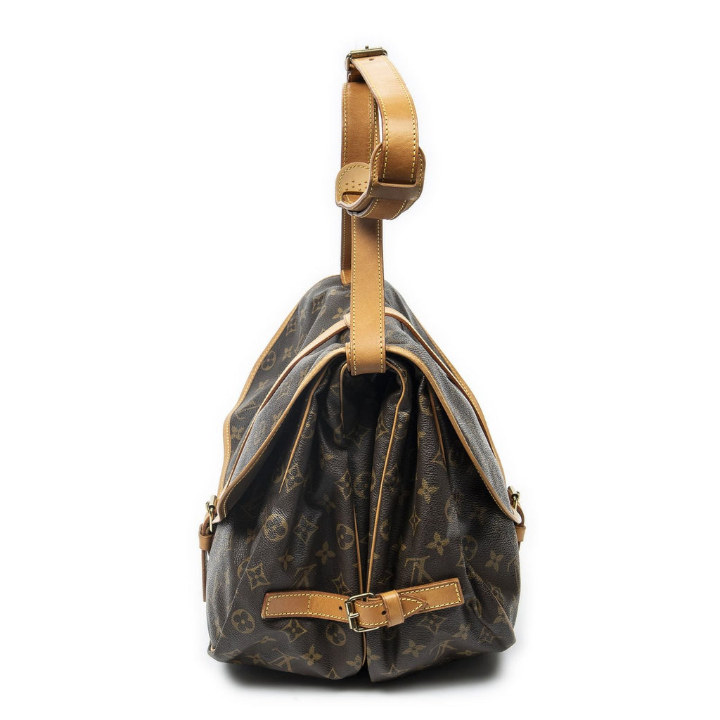 Louis Vuitton Saumur Brown Monogram Canvas — view 3