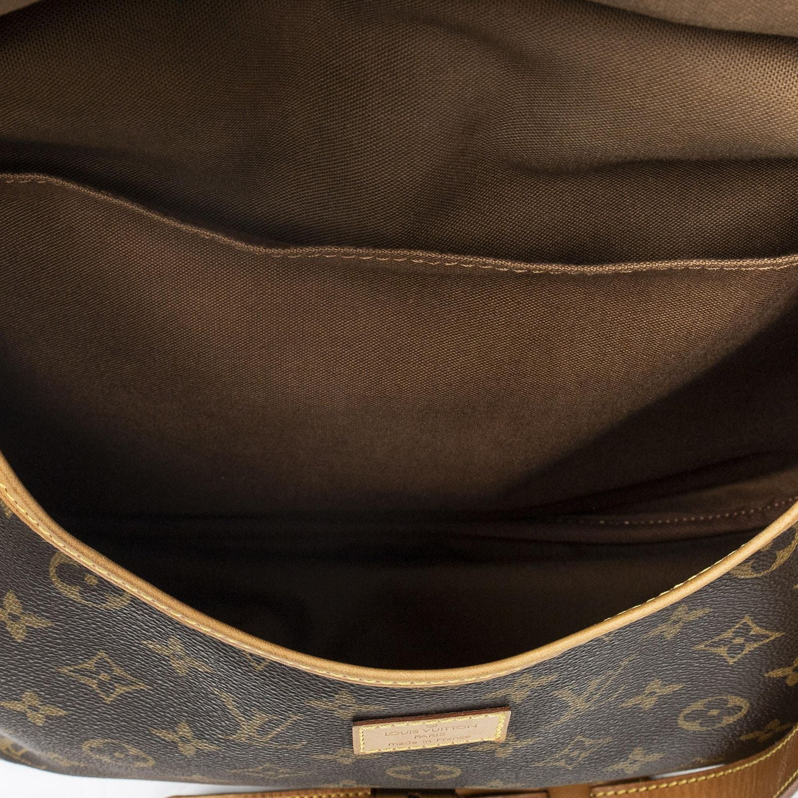 Louis Vuitton Saumur Brown Monogram Canvas — view 9
