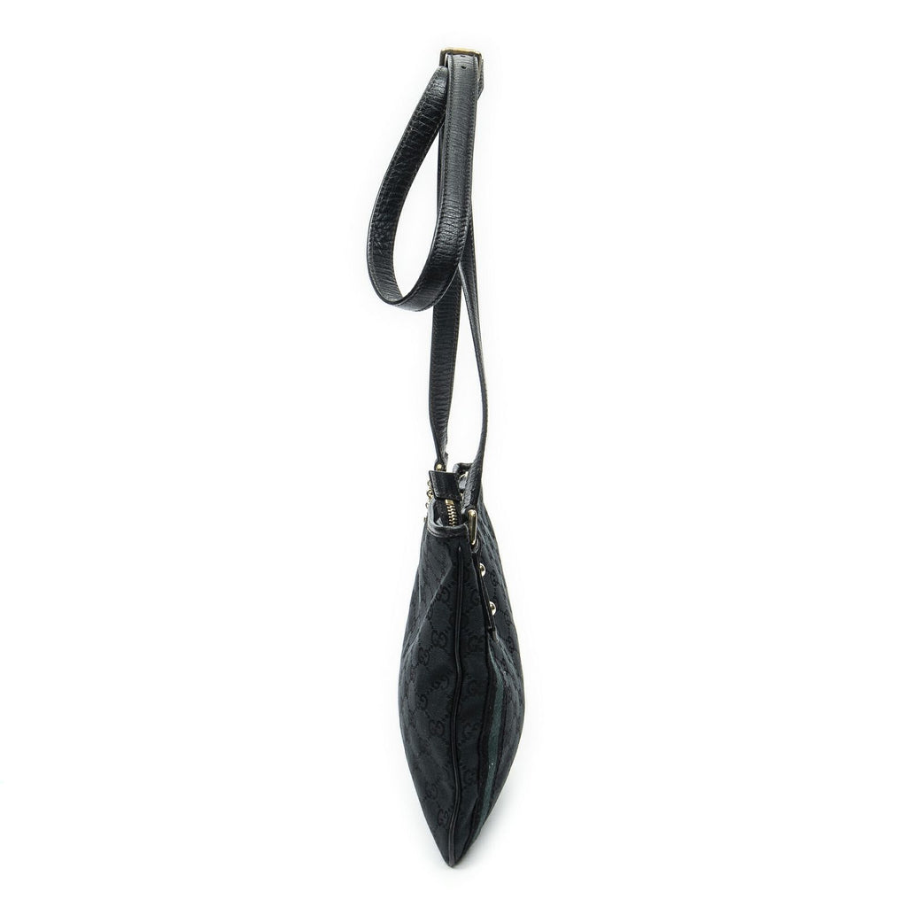 Gucci Web Jolique Crossbody Black GG Canvas — view 3