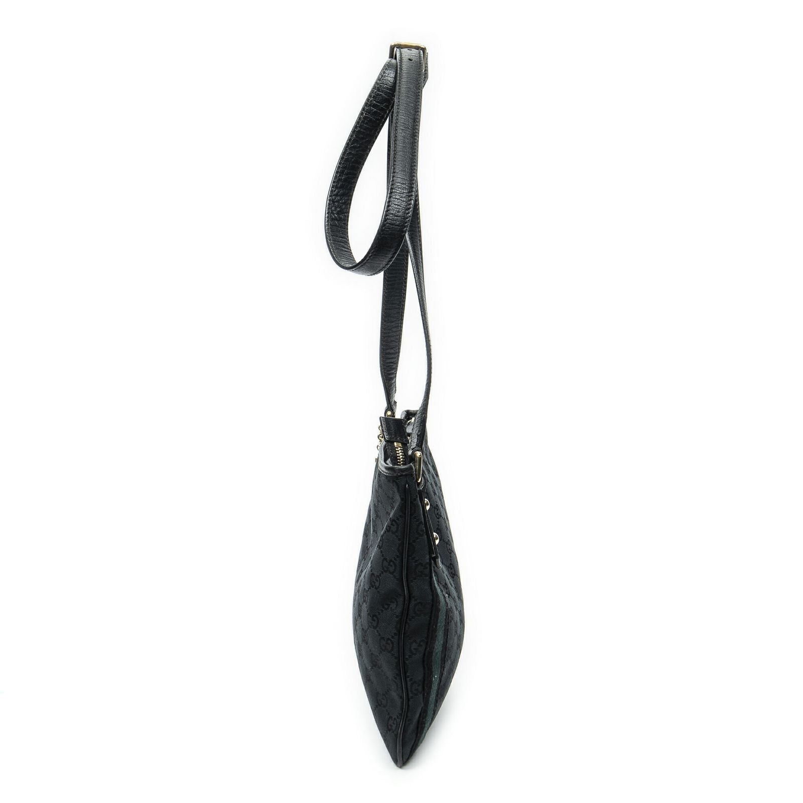Gucci Web Jolique Crossbody Black GG Canvas — view 3