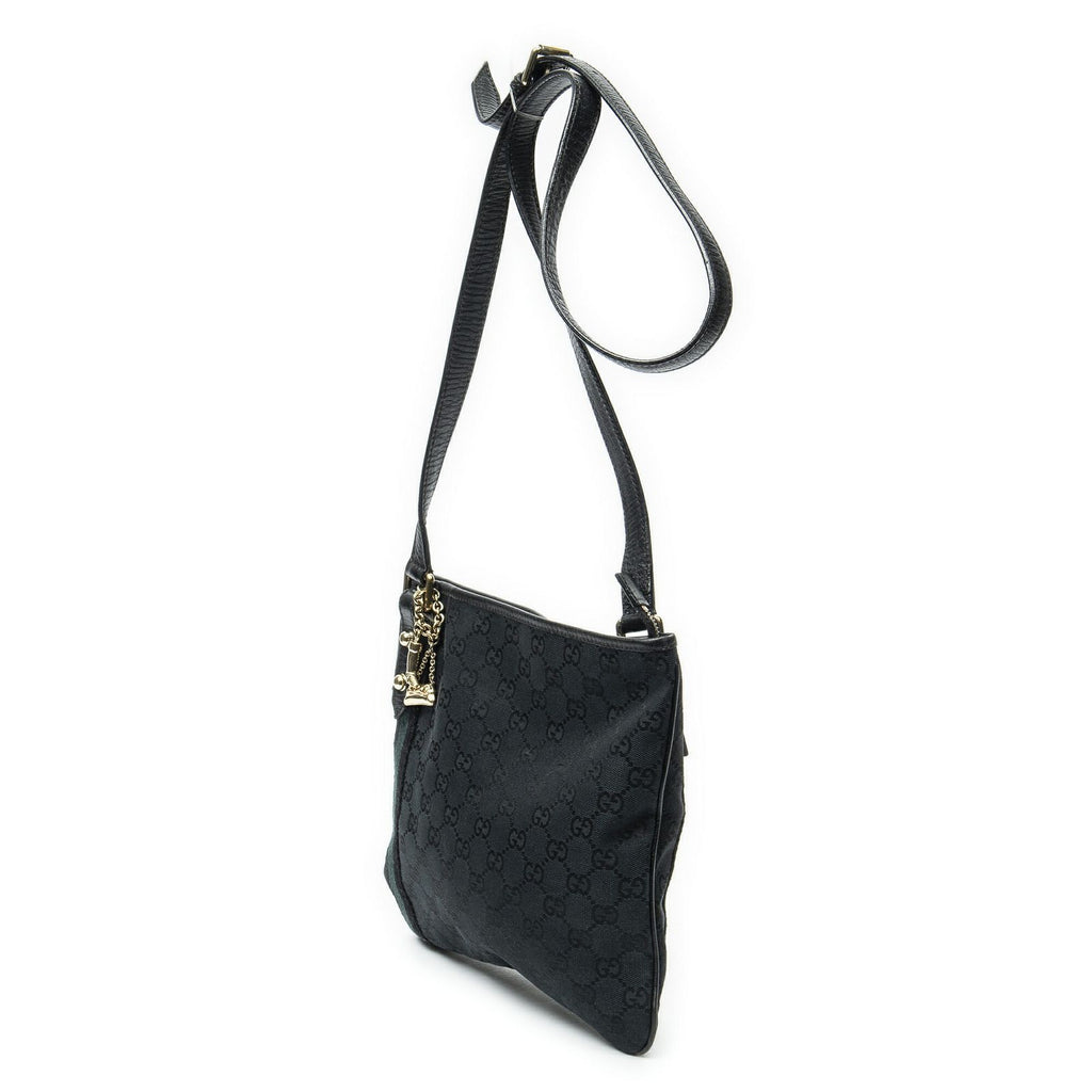 Gucci Web Jolique Crossbody Black GG Canvas — view 2