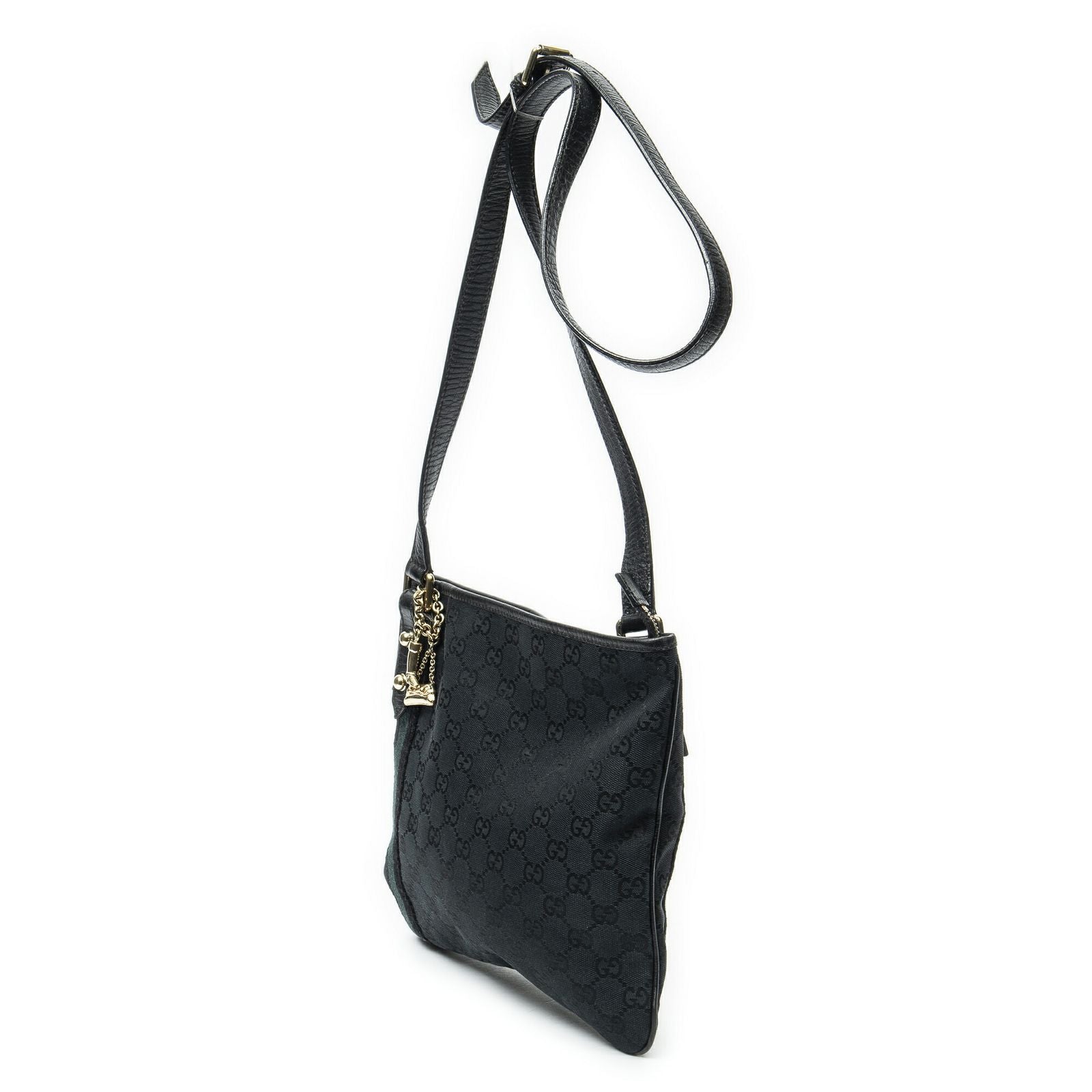 Gucci Web Jolique Crossbody Black GG Canvas — view 2